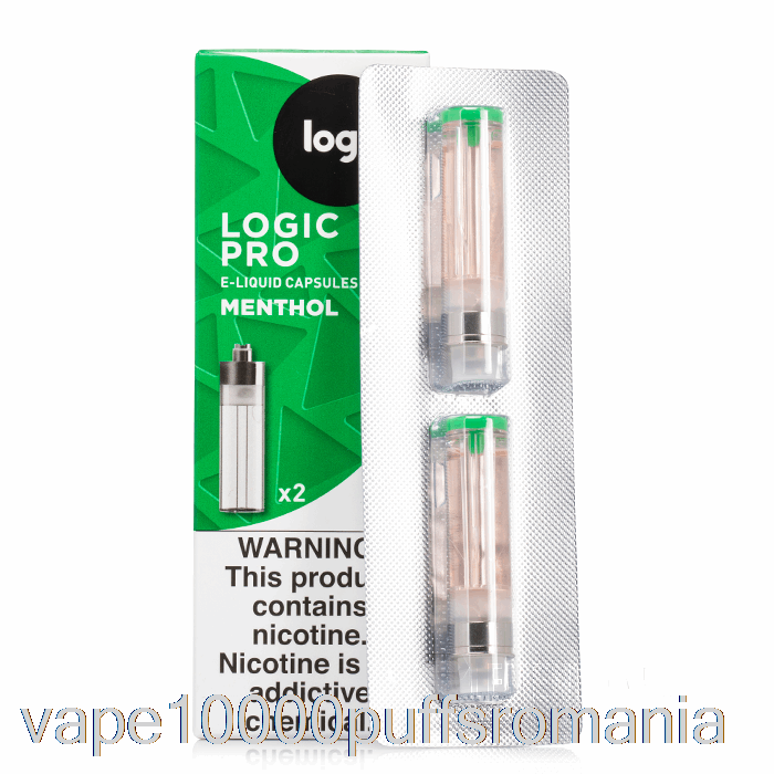 Vape Romania Logic Pro Reumplere Capsule Mentol